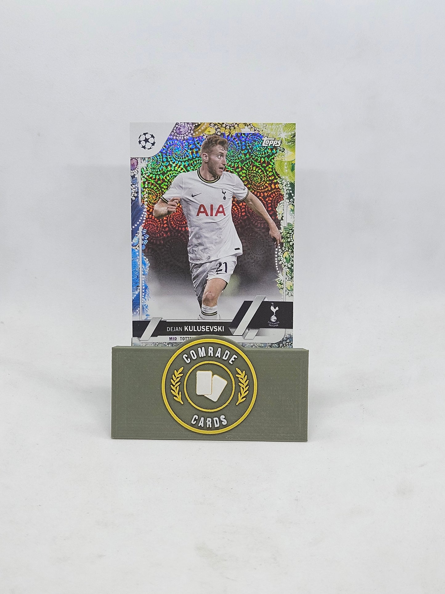 #191 Dejan Kulusevski - Tottenham Hotspur Base Topps Carnaval 2022-2023