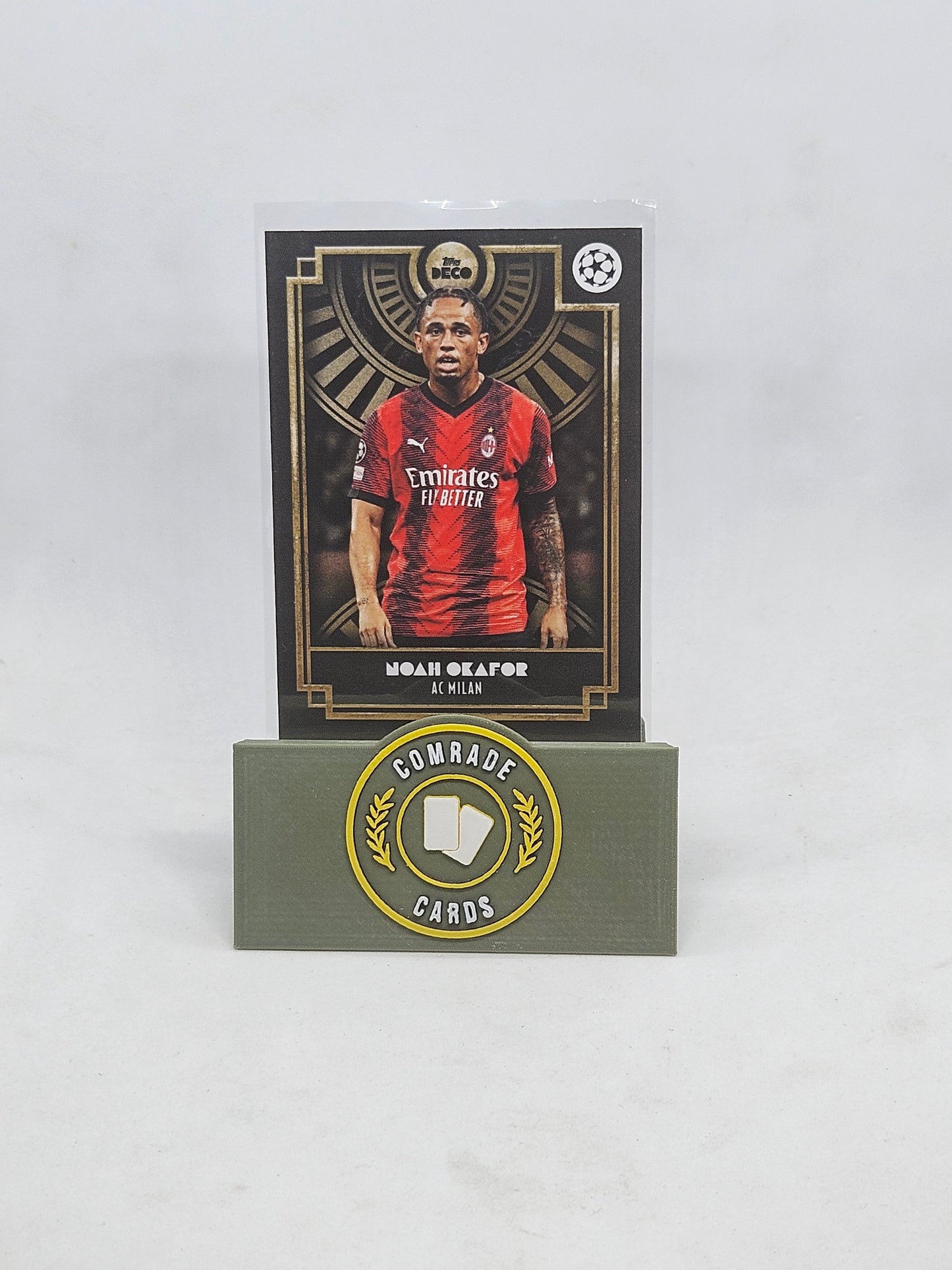 Noah Okafor - AC Milan (Current Stars) Base Topps Deco 23/24