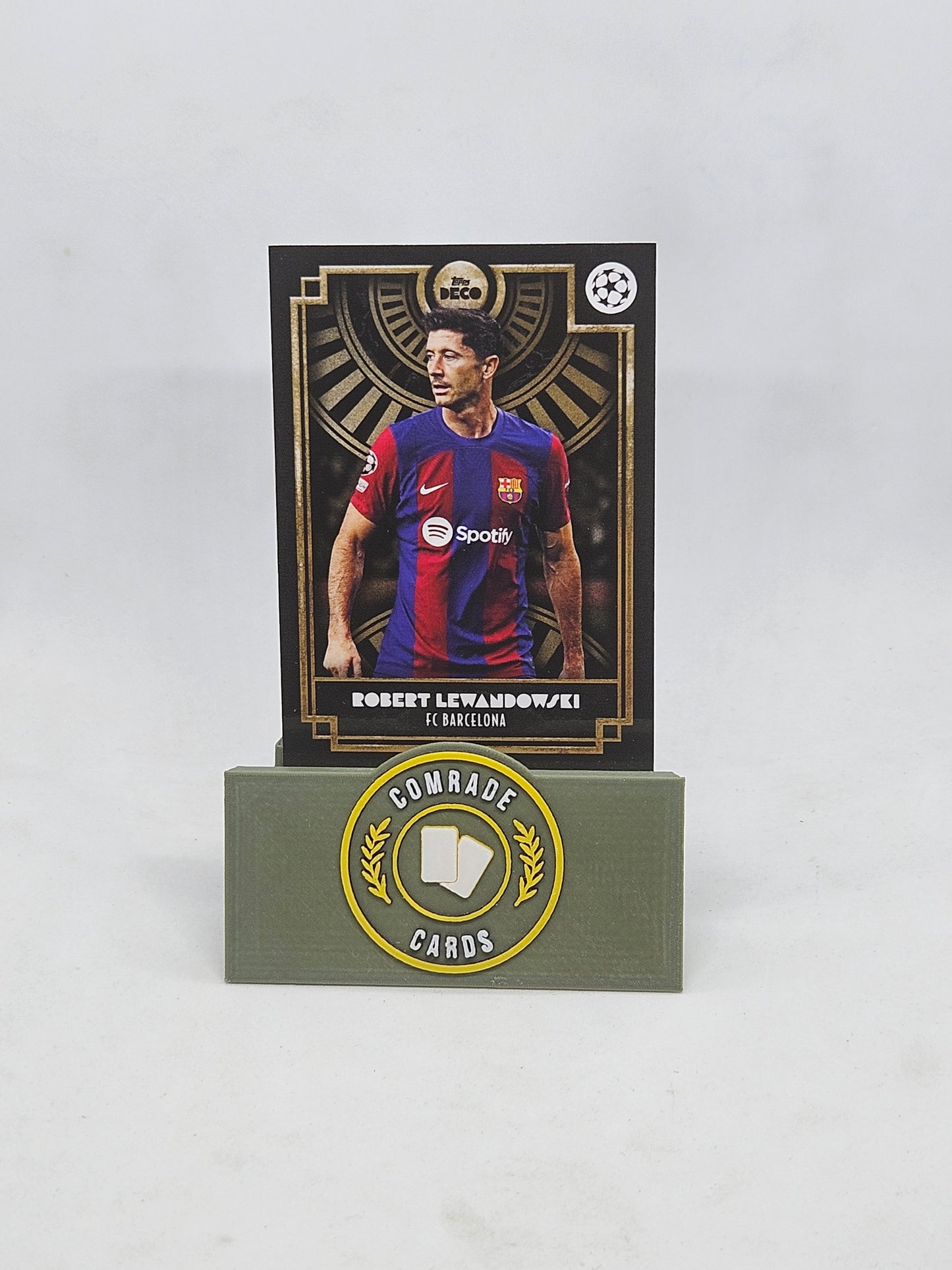 Robert Lewandowski - Barcelona (Current Stars) Base Topps Deco 23/24