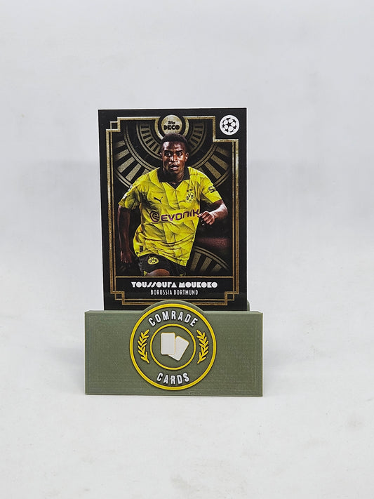 Youssoufa Moukoko - Borussia Dortmund (Current Stars) Base Topps Deco 23/24