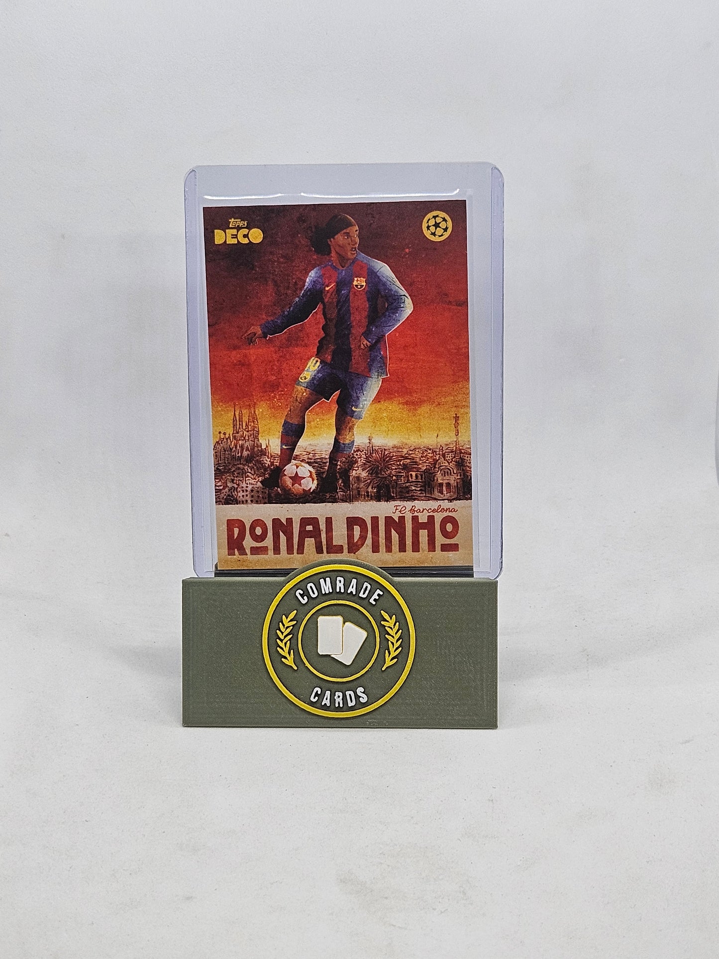 Ronaldinho - Barcelona (Artistry) Topps Deco 23/24 Base