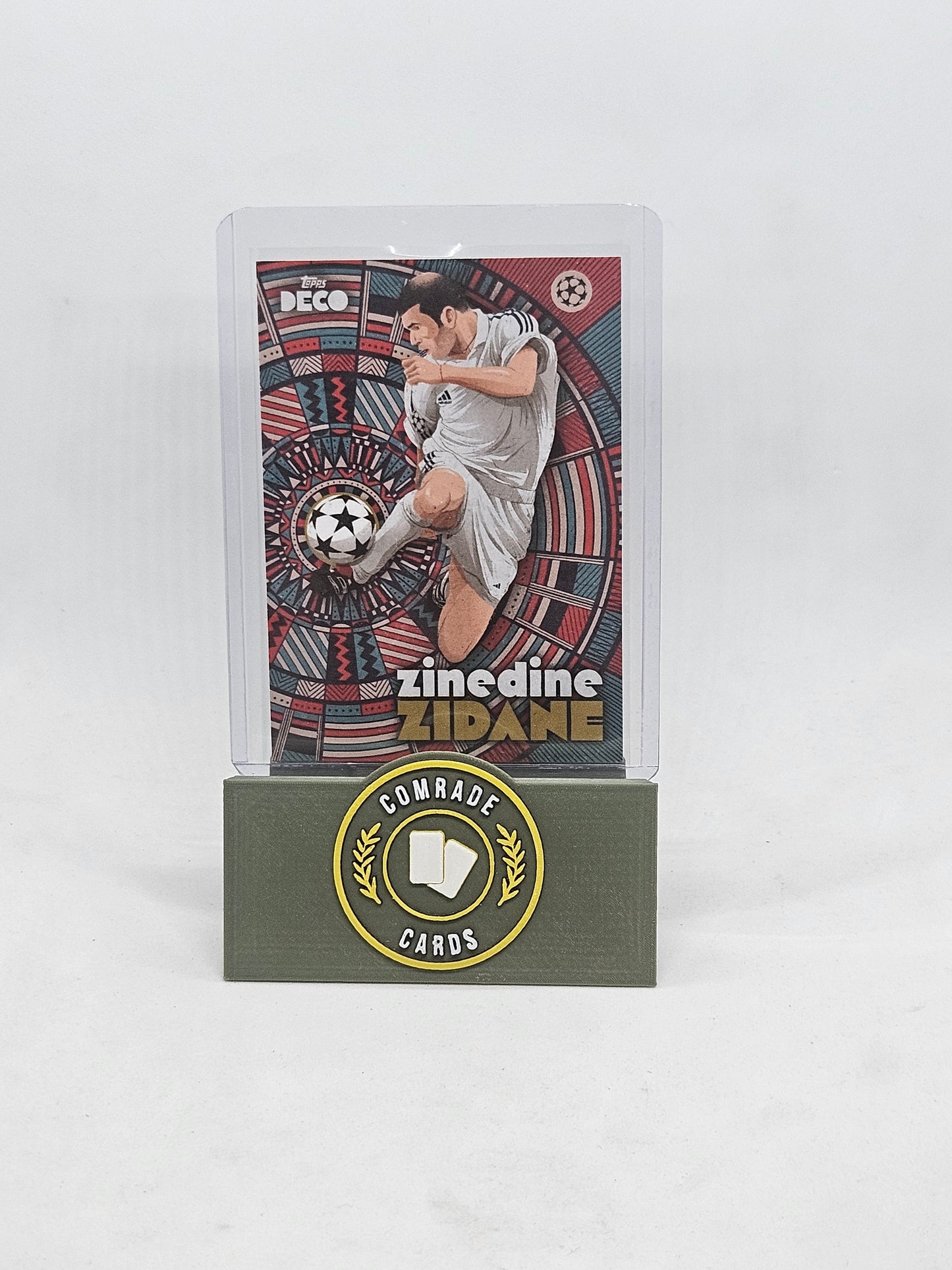 Zinedine Zidane - Real Madrid (Artistry) Base Topps Deco 23/24