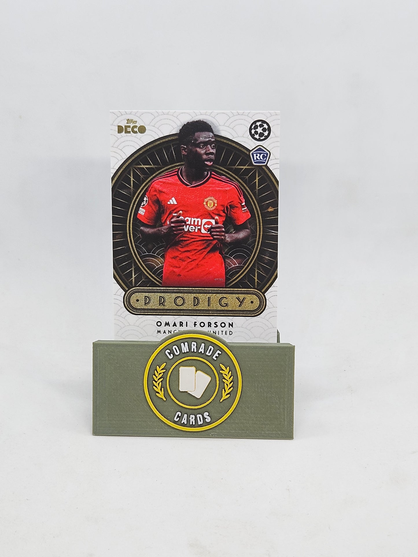 Omari Forson - Manchester United (Prodigy) Base Topps Deco 23/24