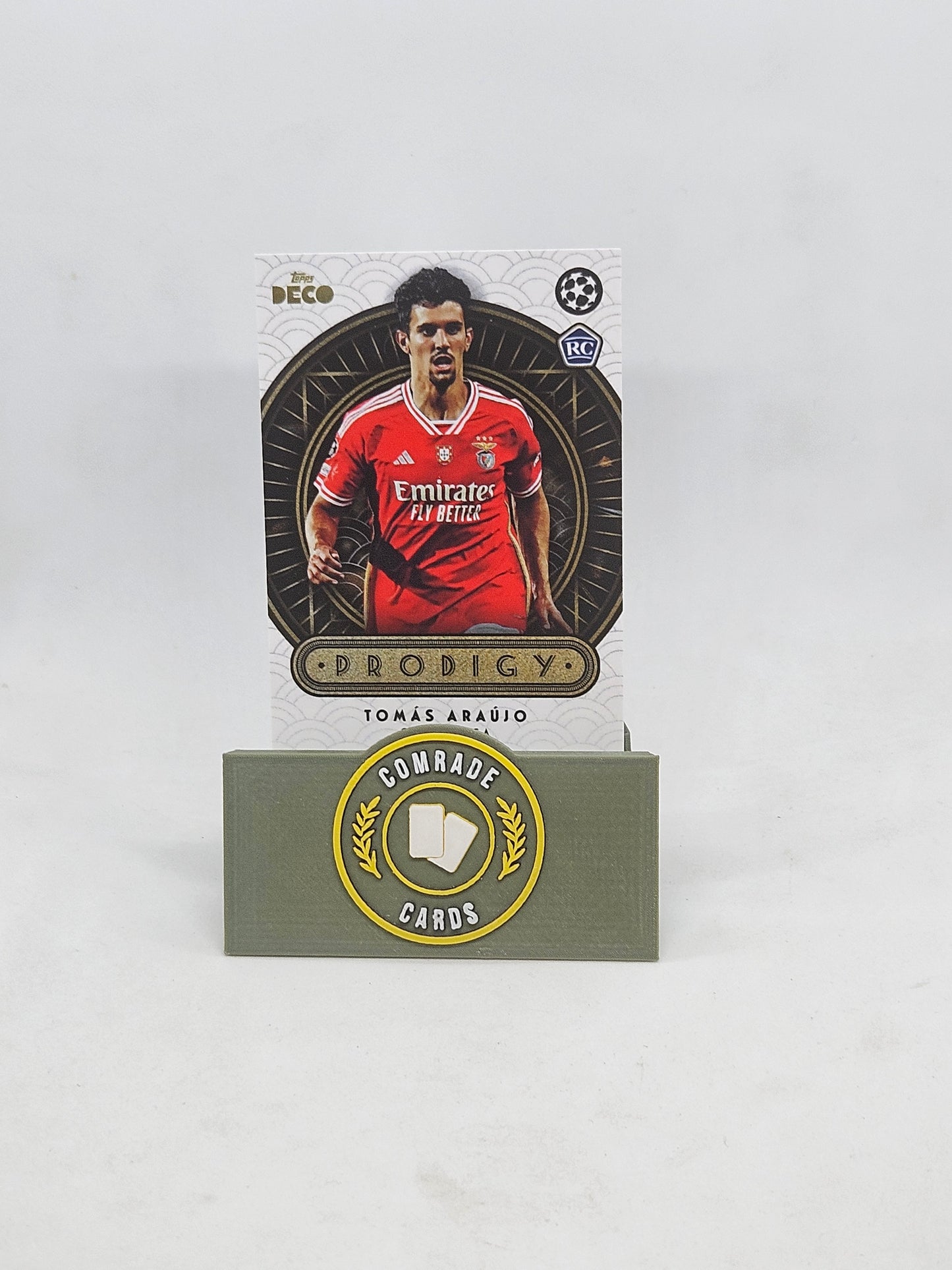 Tomas Araujo - SL Benfica (Prodigy) Base Topps Deco 23/24