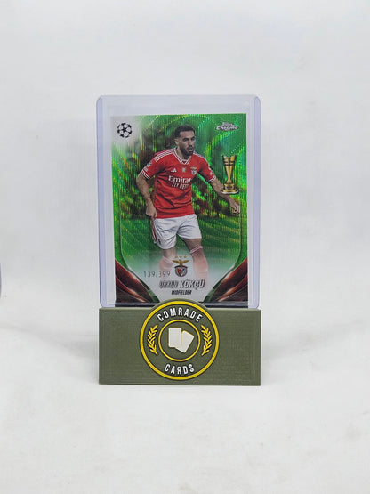 Orkun Kokcu (Benfica) 139/399 Topps Chrome 2023-2024