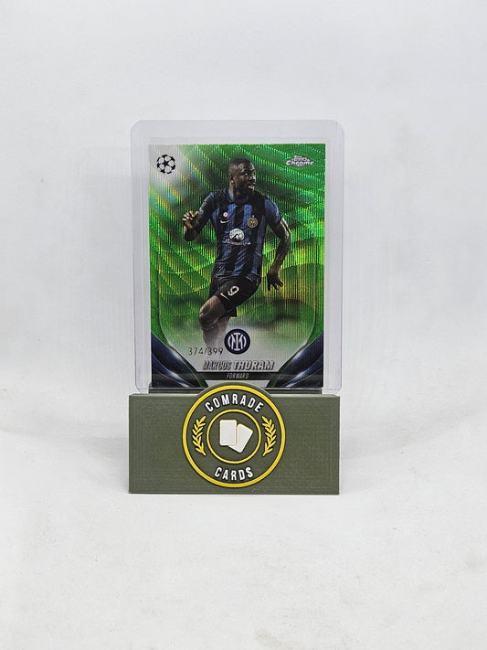 Marcus Thuram (Inter Milan) 374/399 Topps Chrome 2023-2024