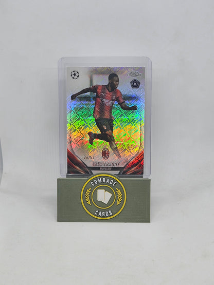 Chaka Traore (AC Milan) 26/52 Topps Chrome 2023-2024