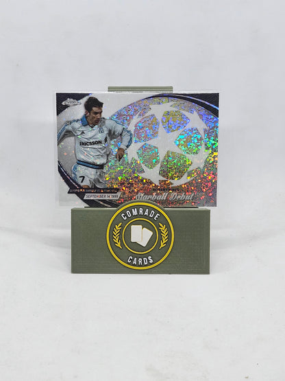 Robert Pires (Marseille) Starball Debut Insert Topps Chrome 2023-2024