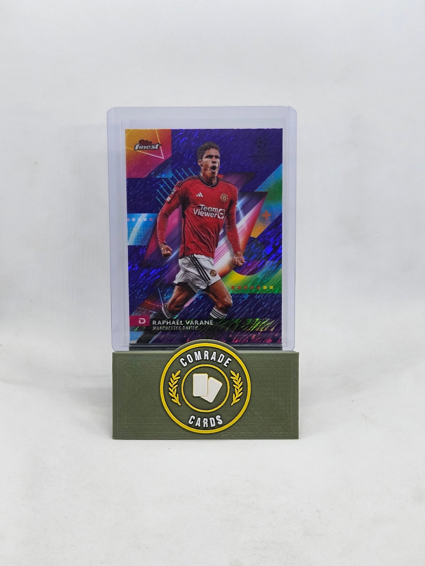 Raphael Varane (Man United) 088/199 Topps Finest 2023-2024