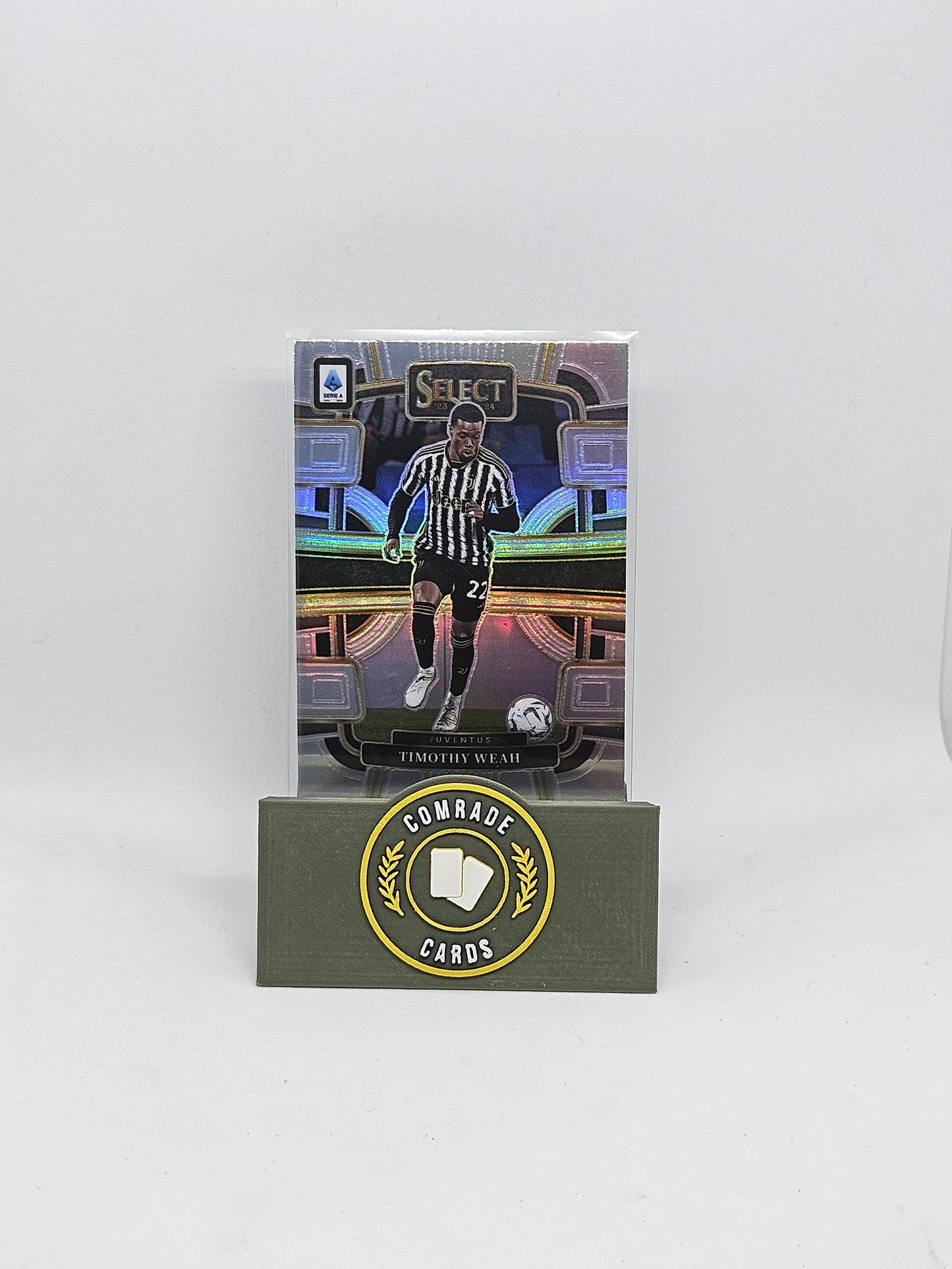 Timothy Weah (Juventus) Silver Parallel Select Serie A 2023-2024