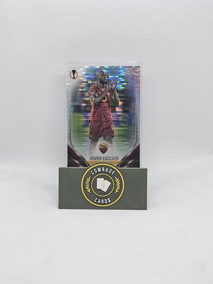 Romelu Lukaku (Roma) Pulsar Parallel Topps Chrome 2023-2024