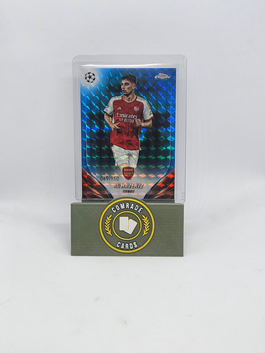 Kai Havertz (Arsenal) 049/150 Topps Chrome 2023-2024