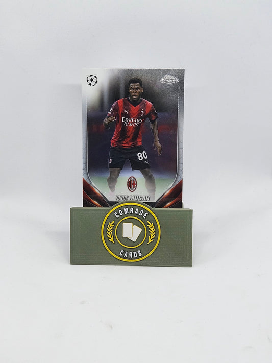 Yunus Musah (AC Milan) Base Topps Chrome 2023-2024