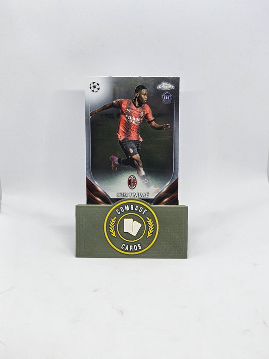 Chaka Traore (AC Milan) Base Topps Chrome 2023-2024