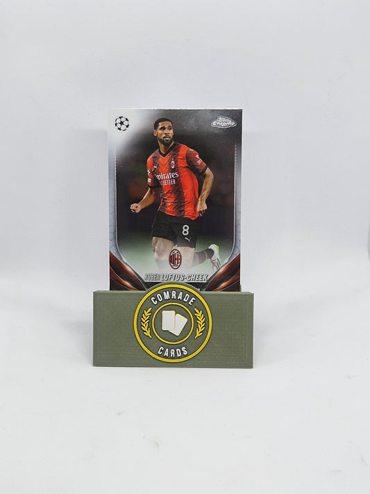 Ruben Loftus-Cheek (AC Milan) Base Topps Chrome 2023-2024