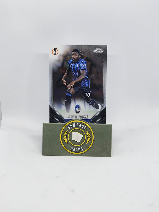 El Bilal Toure (Atalanta) Base Topps Chrome 2023-2024