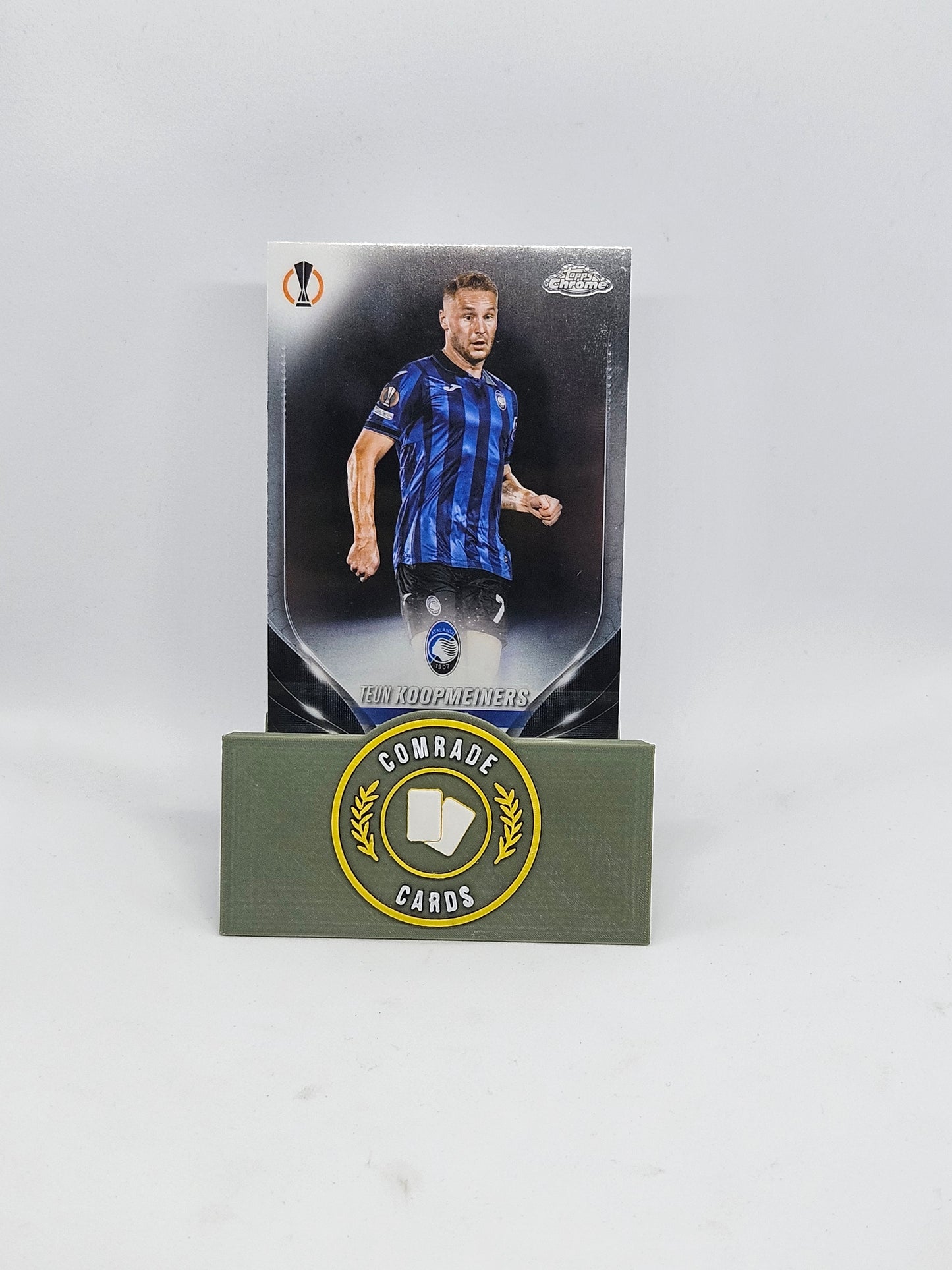 Teun Koopmeiners (Atalanta) Base Topps Chrome 2023-2024