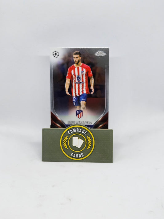 Mario Hermoso (Athletico Madrid) Base Topps Chrome 2023-2024