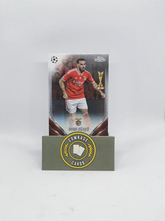 Orkun Kokcu (Benfica) Base Topps Chrome 2023-2024