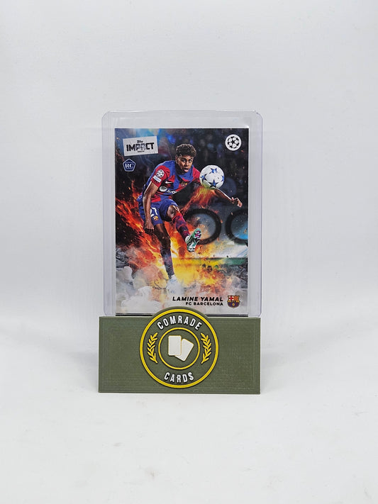 Lamine Yamal (Barcelona) Base Topps Impact 2023-2024