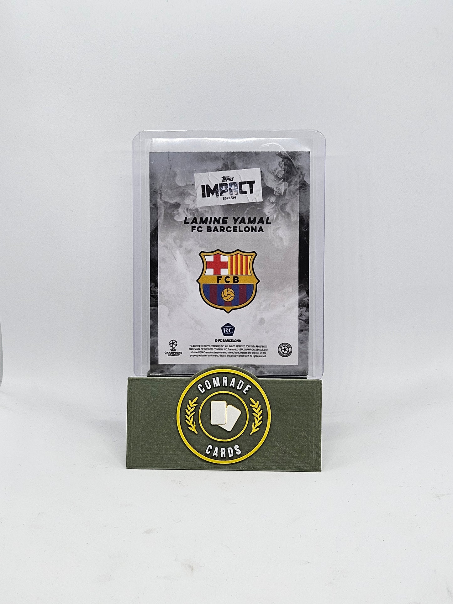 Lamine Yamal (Barcelona) Base Topps Impact 2023-2024