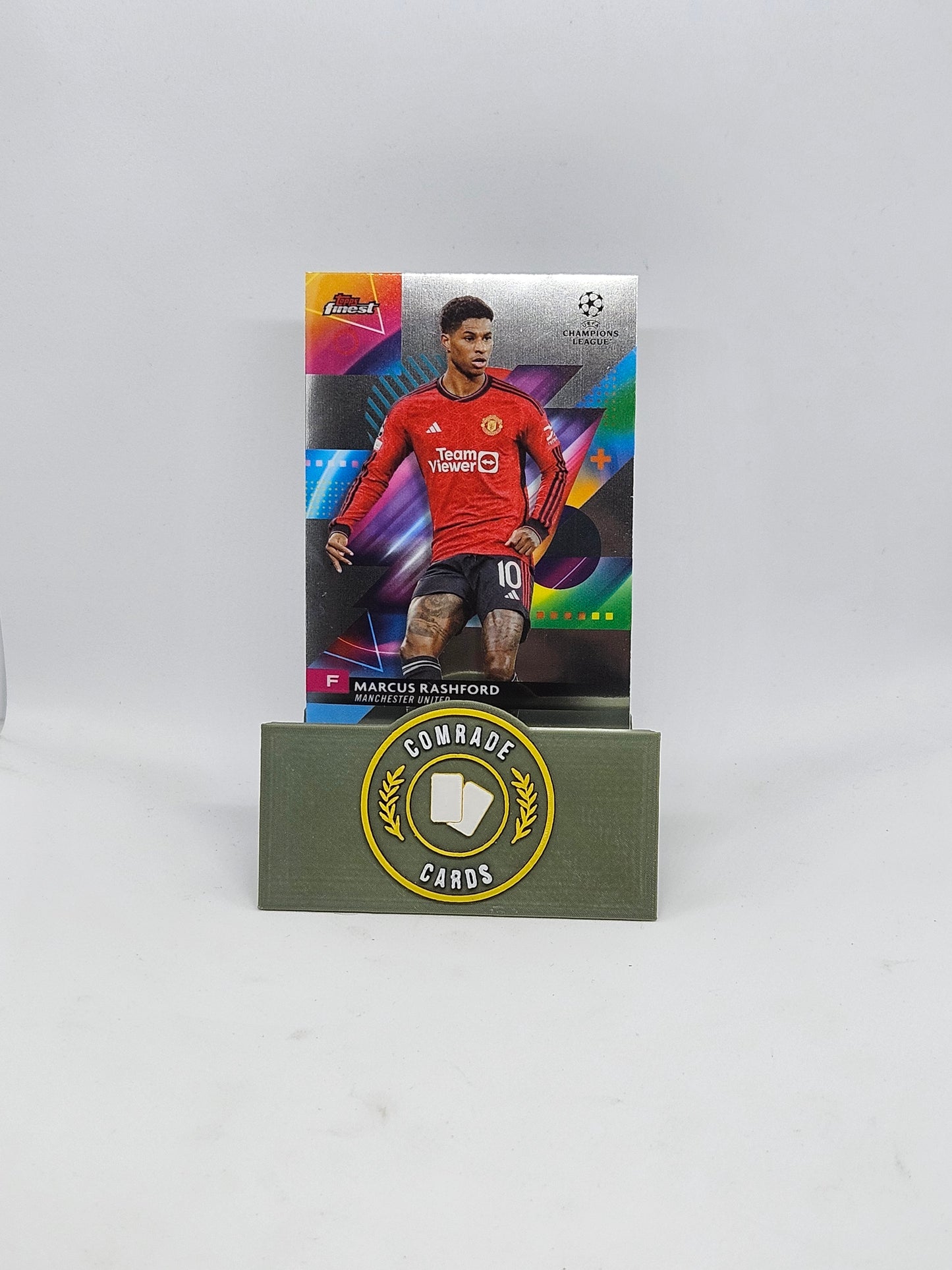 Marcus Rashford (Man United) Base Topps Finest 2023-2024