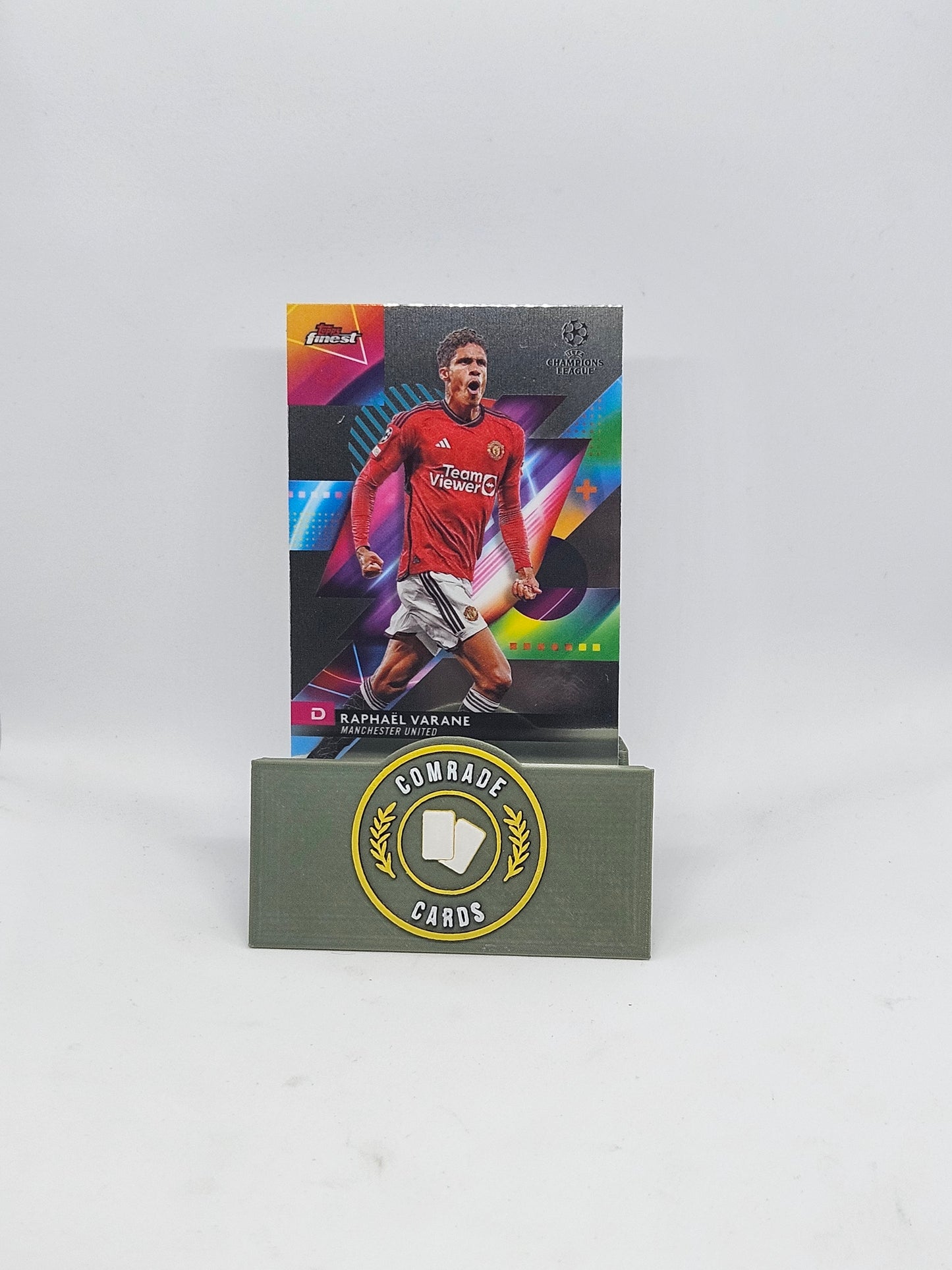 Raphael Varane (Man United) Base Topps Finest 2023-2024