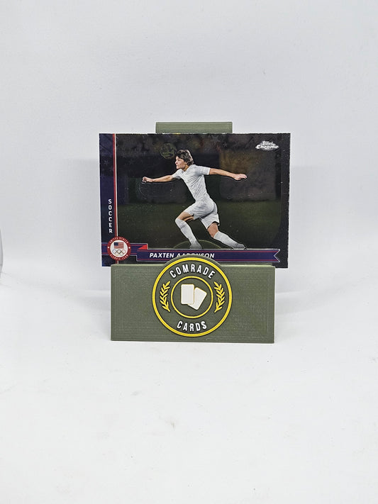 Paxten Aaronson (USA) Base Topps Chrome Olympics 2024