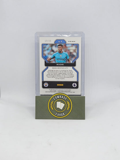 Rodri (Man City) 17/25 Prizm Premier League 2022-2023