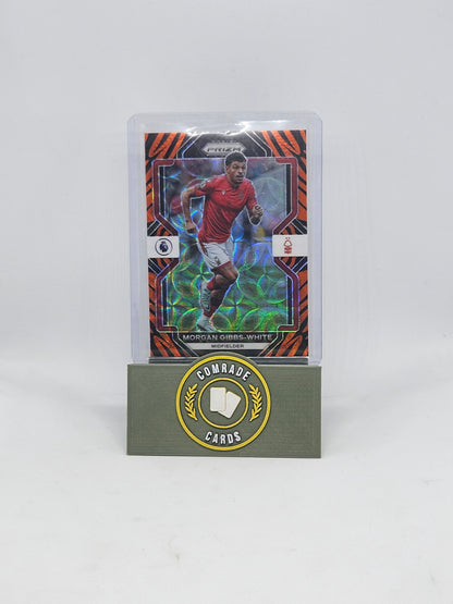 Morgan Gibbs-White (Nottingham Forrest) Tiger Parallel Prizm 2022-2023