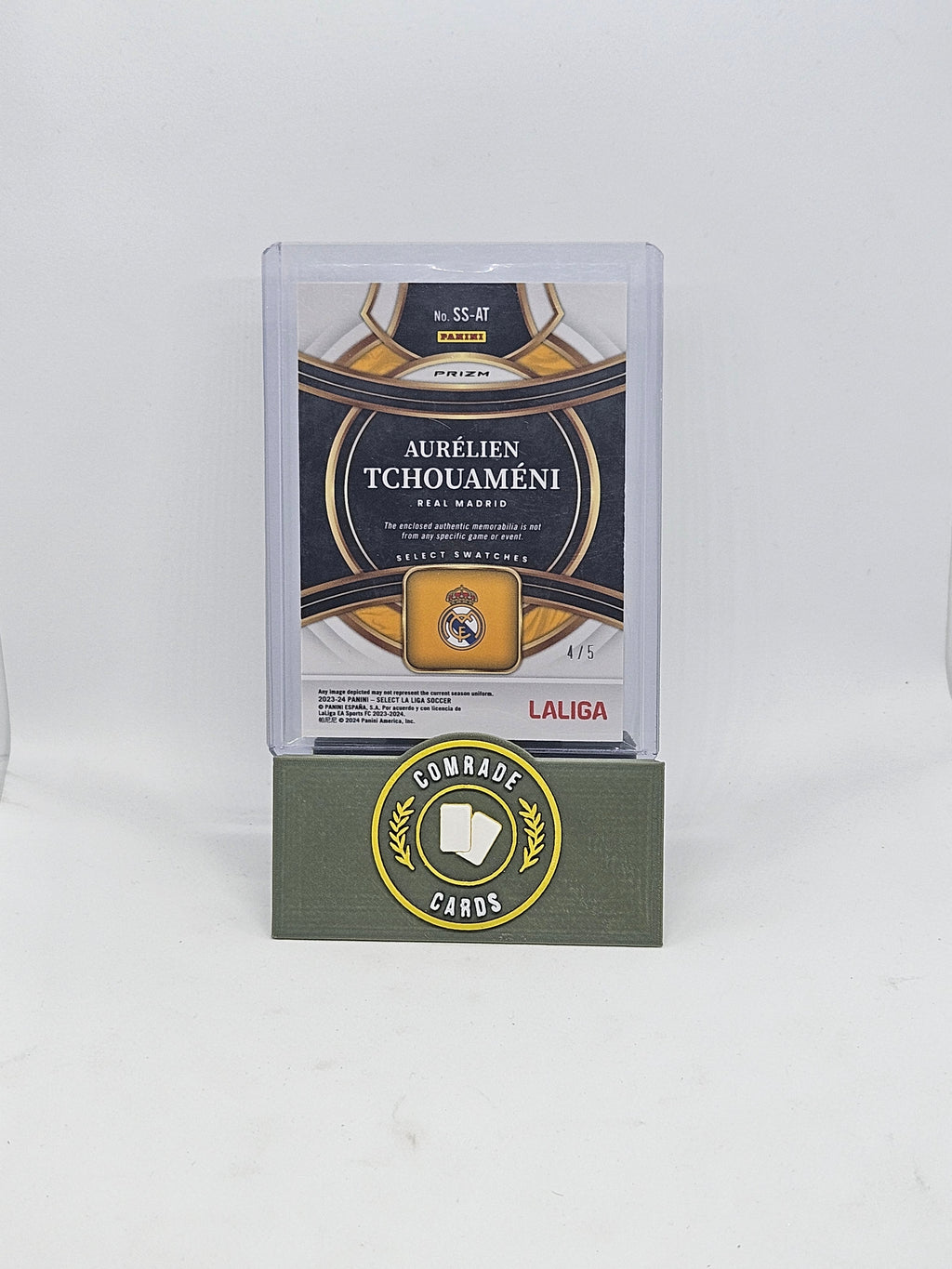 Aurelien Tchouameni (Real Madrid) 4/5 Patch Select La Liga 2023-2024