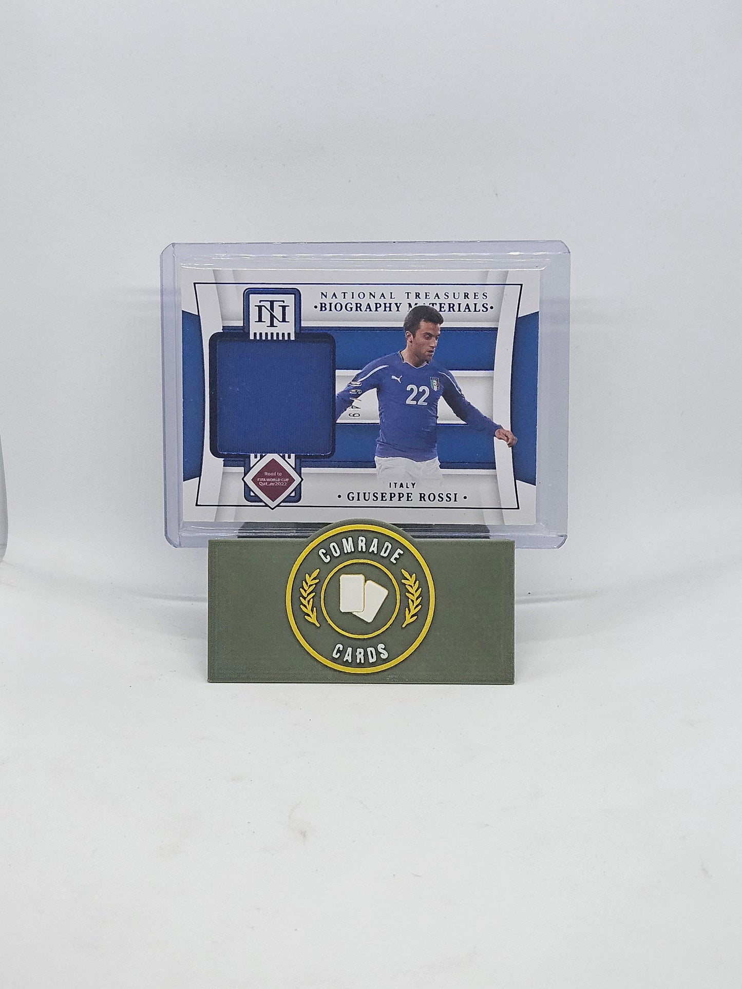 Giuseppe Rossi (Italy) 06/49 Patch National Treasures 2021-2022