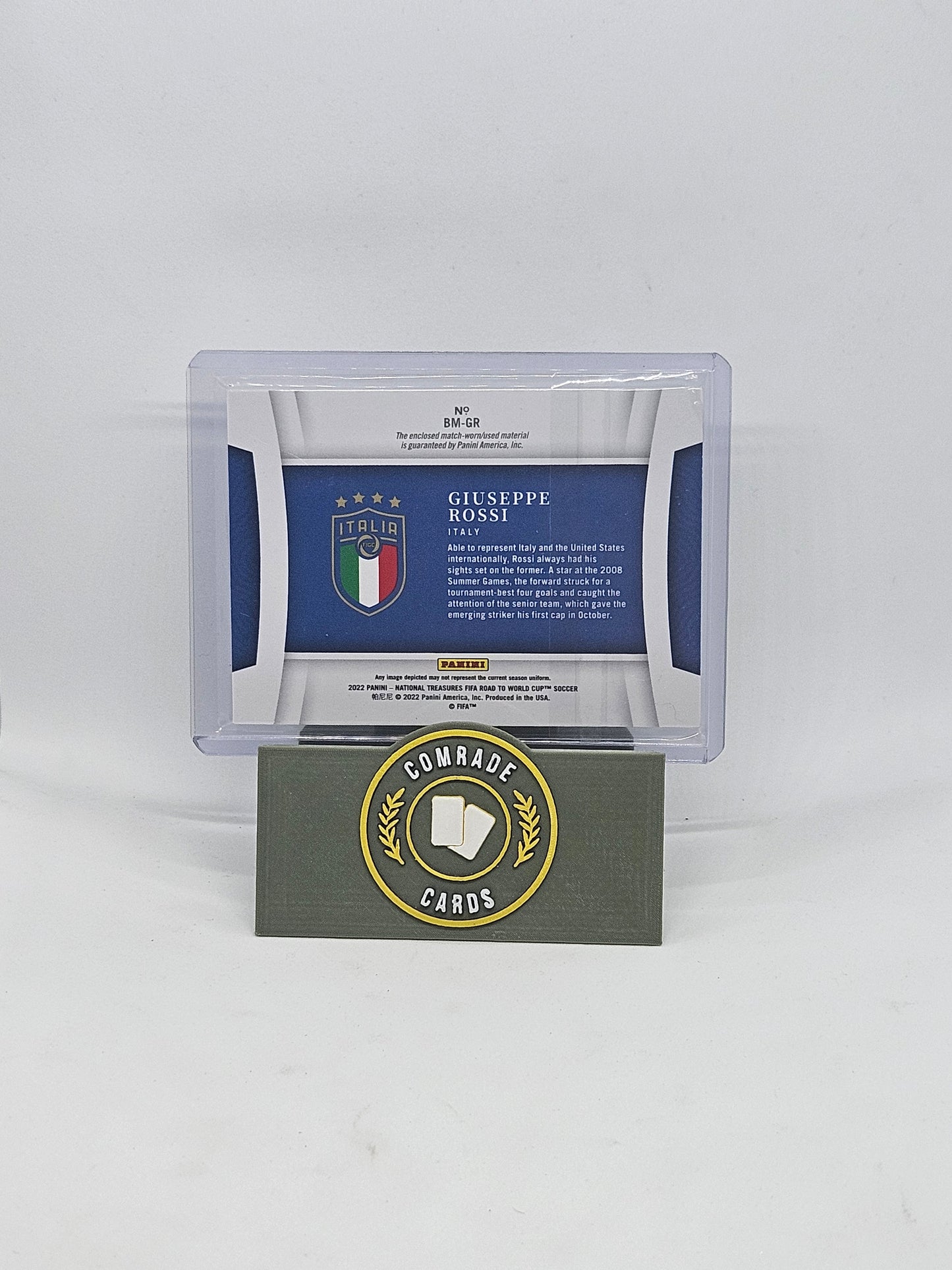 Giuseppe Rossi (Italy) 06/49 Patch National Treasures 2021-2022