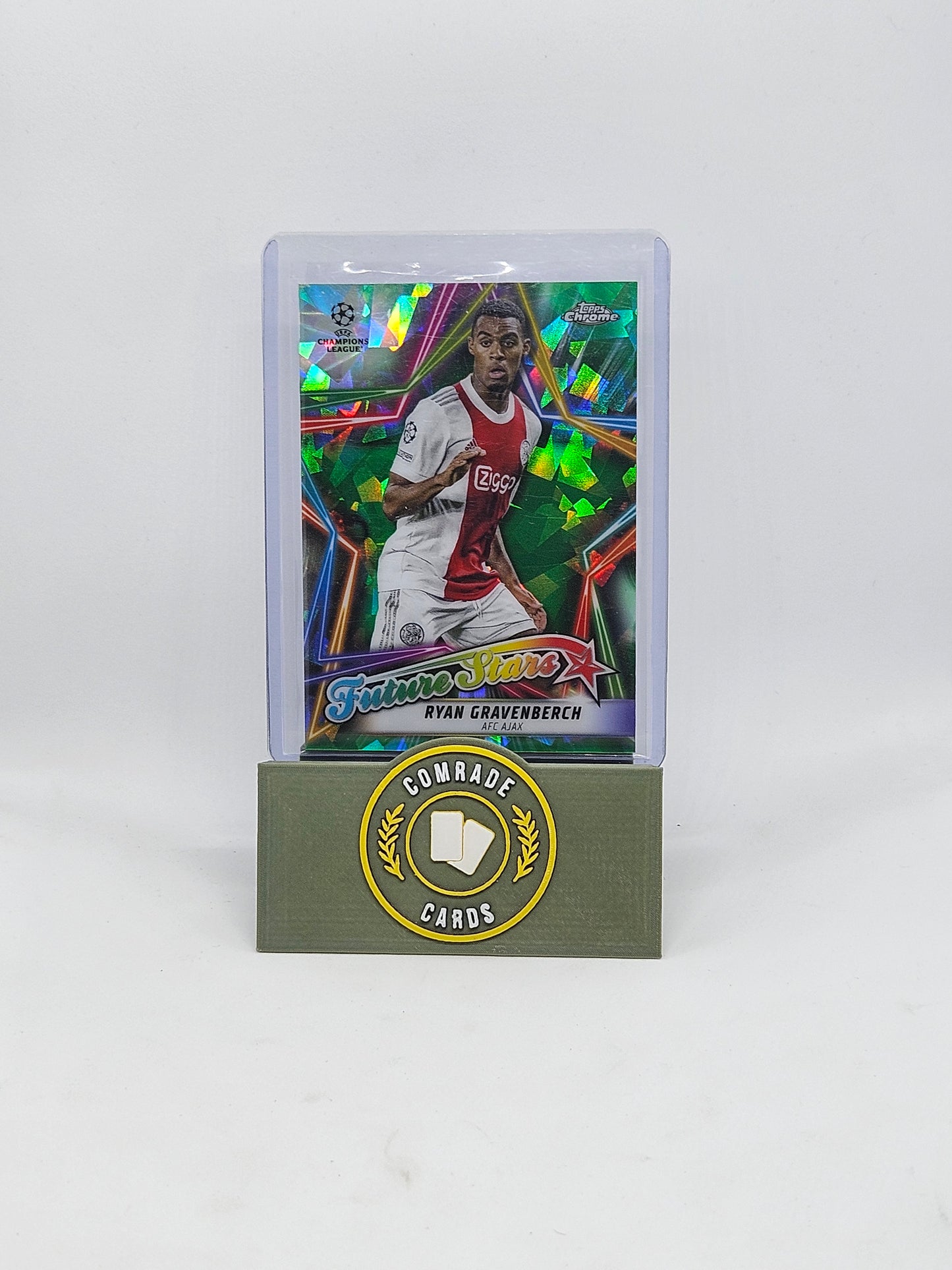 Ryan Gravenberch (Ajax) 02/75 Future Stars Topps Sapphire 2021-2022