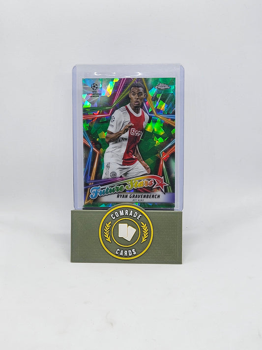 Ryan Gravenberch (Ajax) 02/75 Future Stars Topps Sapphire 2021-2022