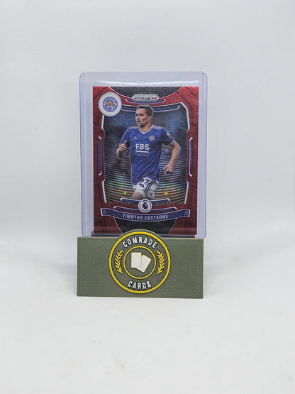 Timothy Castagne (Leicester) 04/28 Prizm Premier League 2021-2022