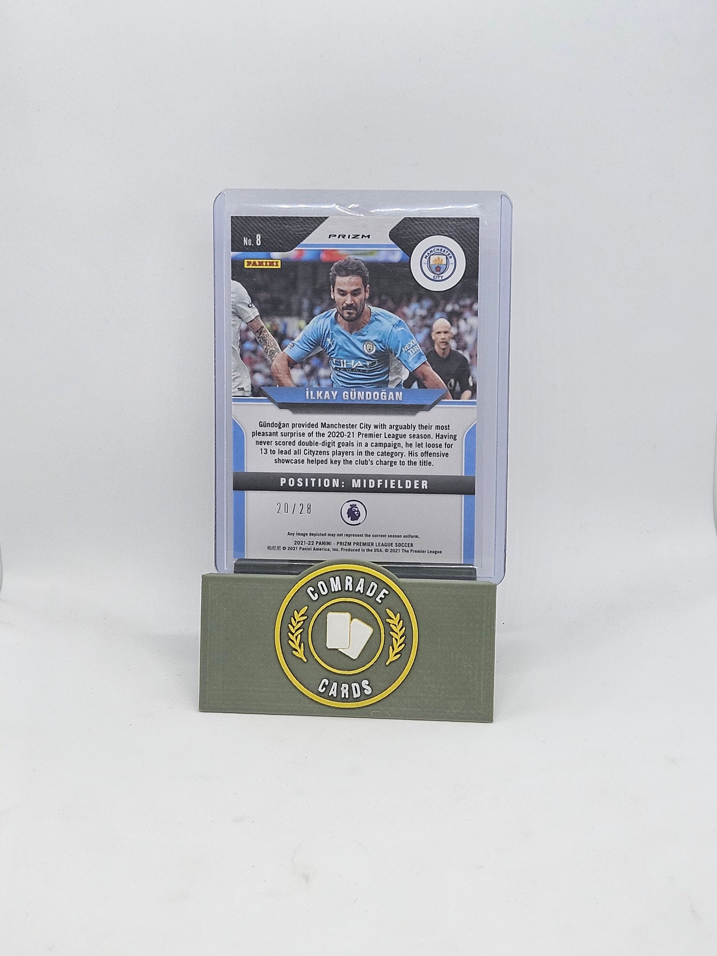 Ilkay Gündoğan (Man City) 20/28 Prizm Premier League 2021-2022