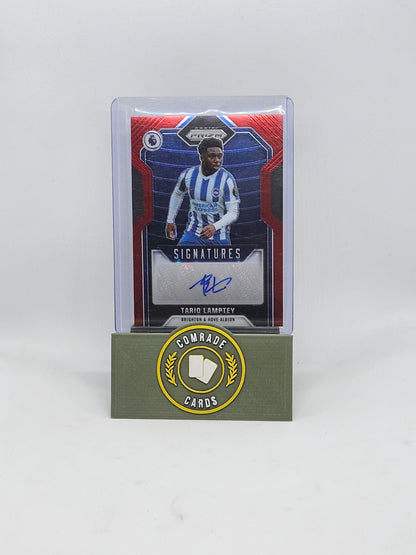 Tariq Lamptey (Brighton) Autographed Card Prizm Premier League 2021-2022