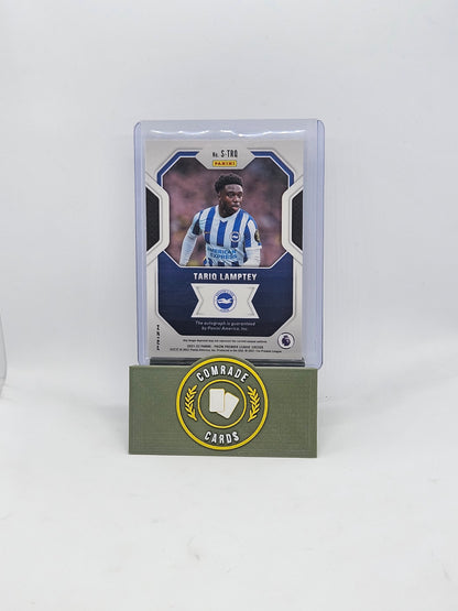 Tariq Lamptey (Brighton) Autographed Card Prizm Premier League 2021-2022