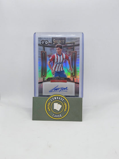 Pablo Torre (Girona) Autographed Card Select La Liga 2023-2024