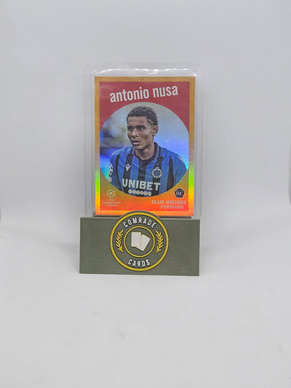 Antonio Nusa (Club Brugge) 24/25 1959 Topps Chrome 2022-2023