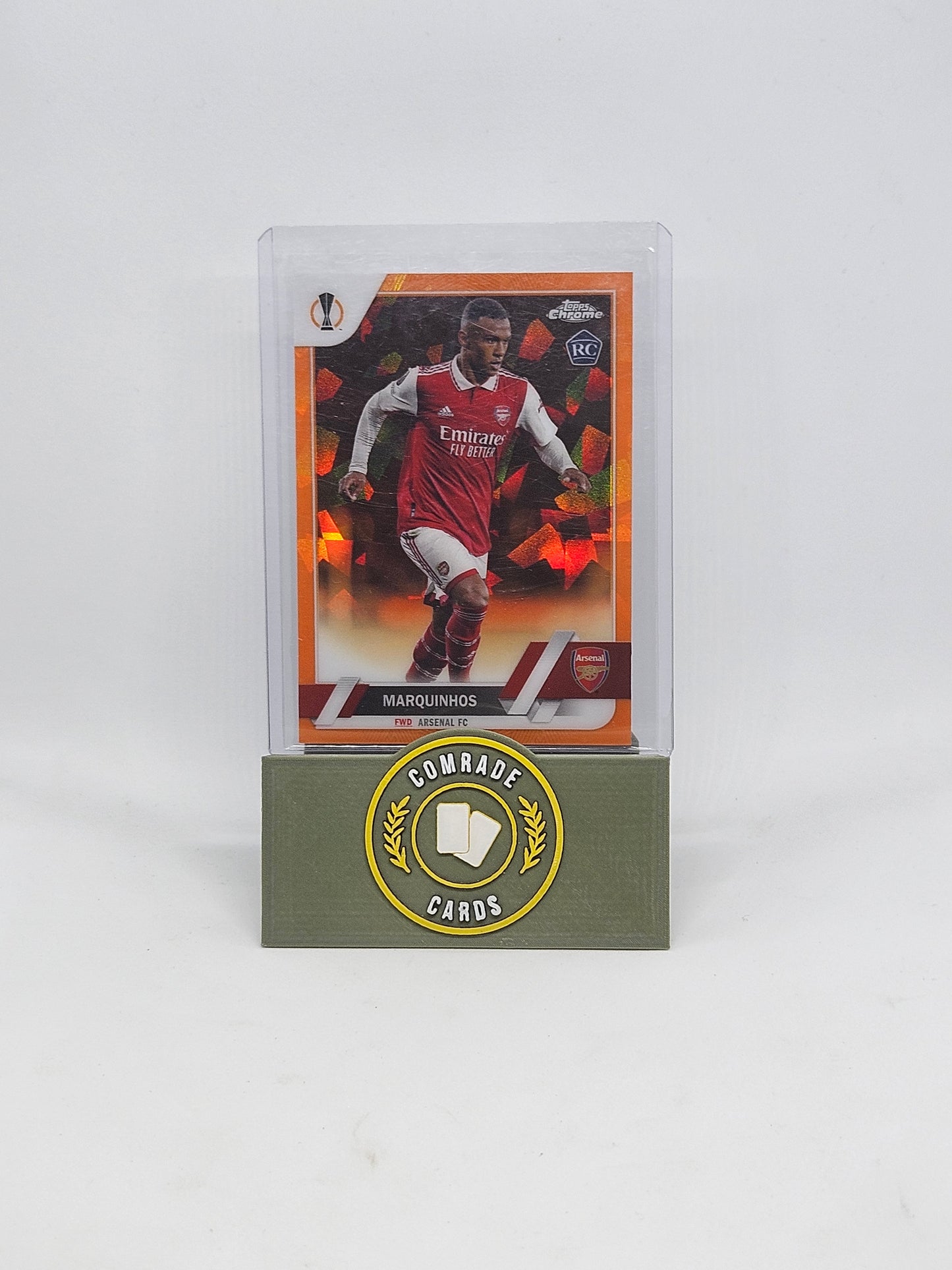 Marquinhos (Arsenal) 23/50 Topps Sapphire 2022-2023