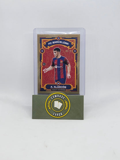 Angel Alarcon (Barcelona) 05/15Topps Barcelona Set 2023-2024