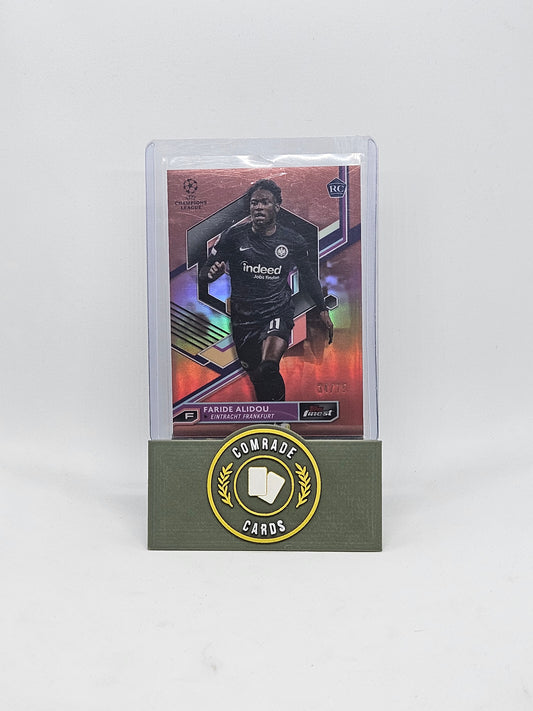 Faride Alidou (Frankfurt) 34/75 Topps Finest 2023-2024