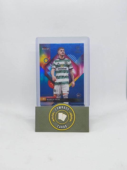 Marco Tilio (Celtic) 071/150 Topps Finest 2023-2024