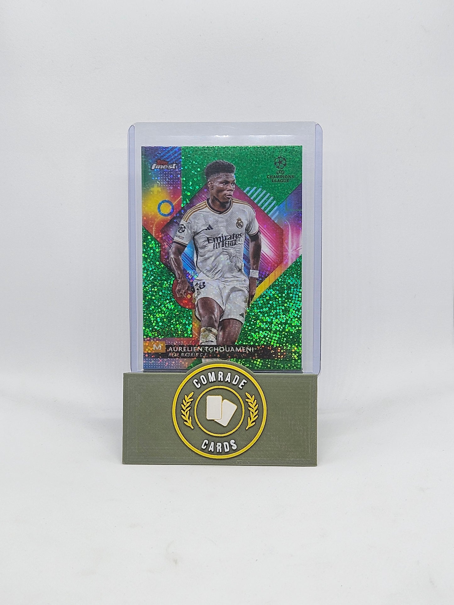 Aurelien Tchouameni (Real Madrid) 063/125 Topps Finest 2023-2024