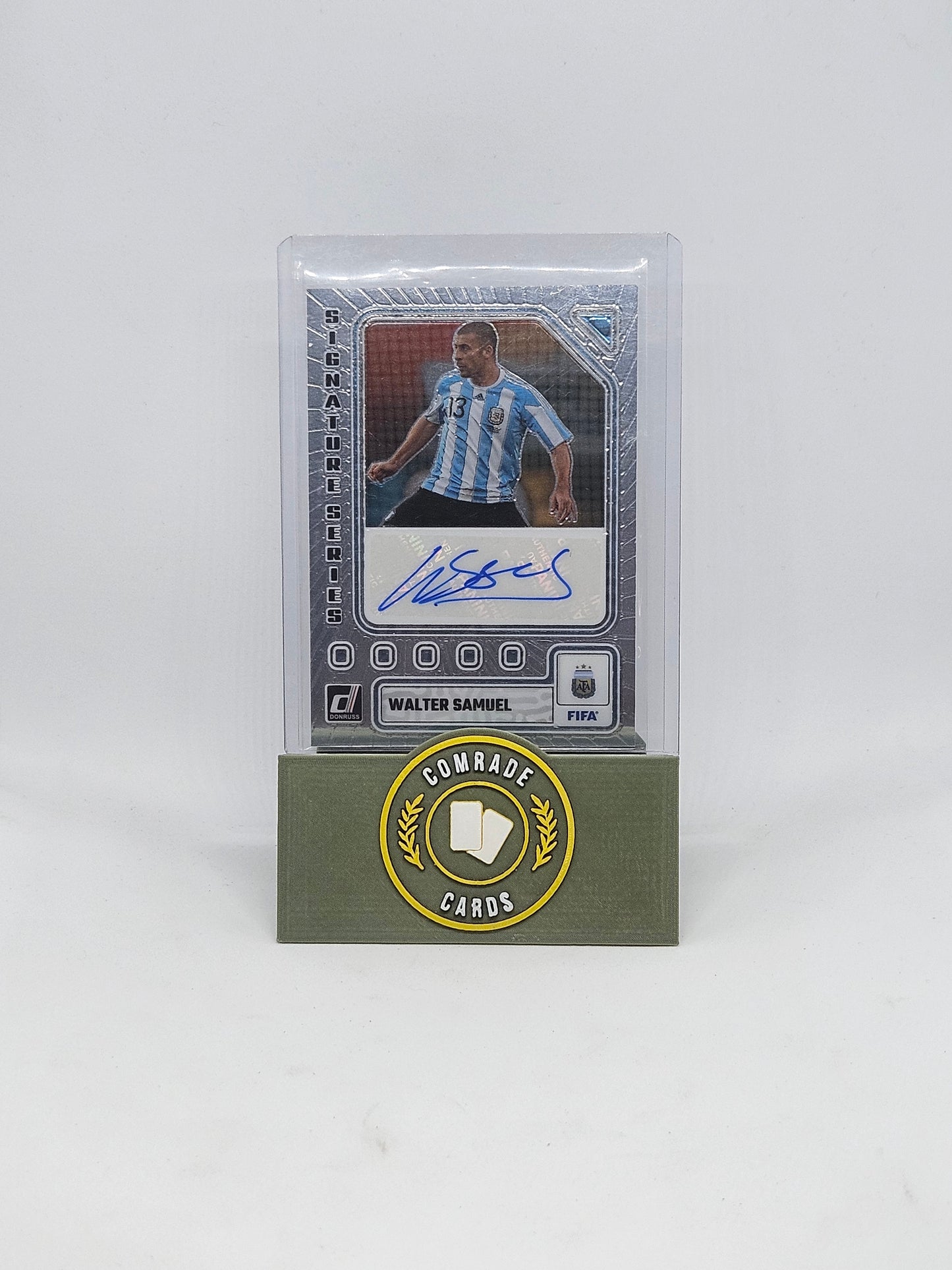 Walter Samuel (Argentina) Autographed Card Donruss 2023-2024