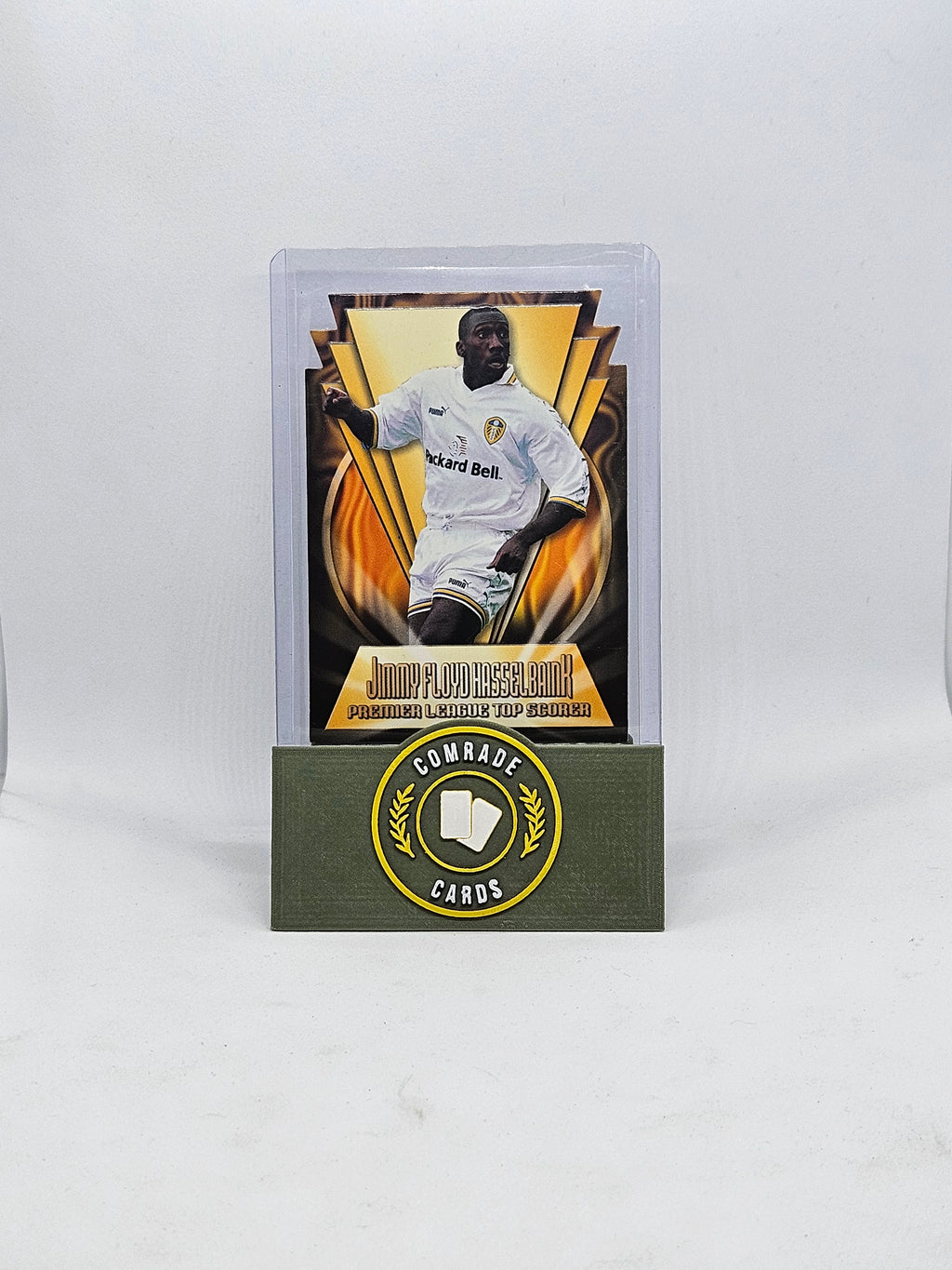 Jimmy Floyd Hasselbaink (Leeds) Box Hit Merlin 2000 (Damaged)