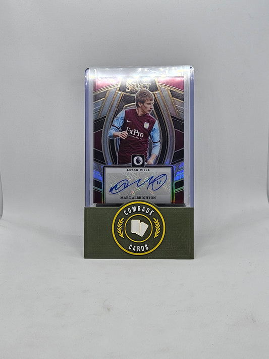 Marc Albrighton (Aston Villa) Autographed Card Select Premier League 2023-2024