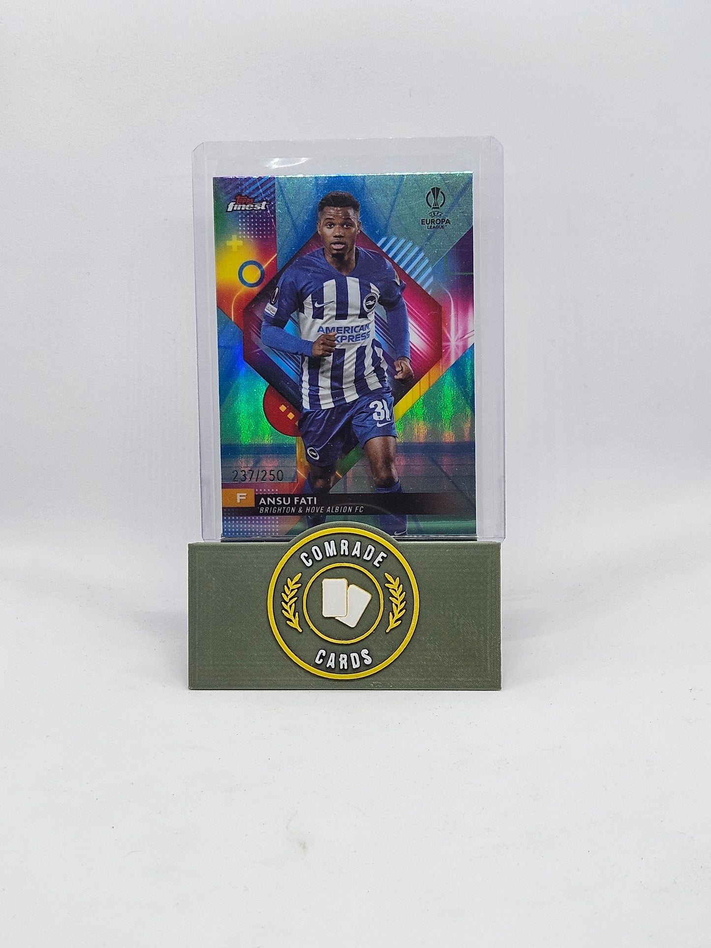 Ansu Fati (Brighton) 237/250 Topps Finest 2023-2024